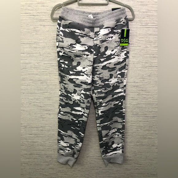 New with tags DSG Camo Gray Pull On Sweatpants Jogger Boys XL (18) - Picture 2 of 4